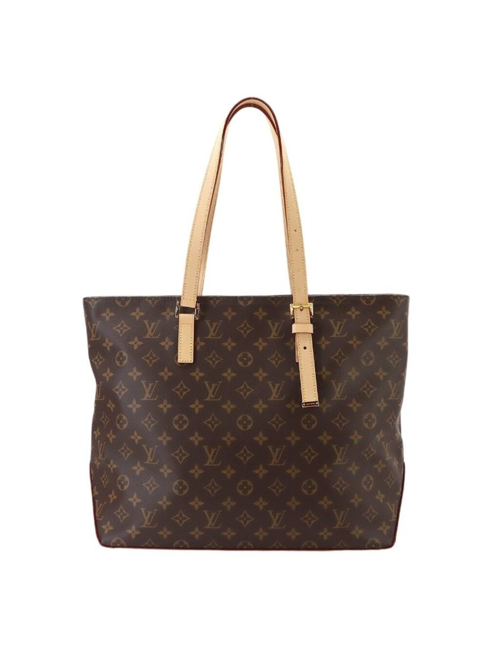 Louis Vuitton Monogram Mezzo Tote Bag Brown Gold
